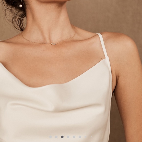 Sachin Babi BHLDN Cali Satin Midi Slip Dress - Picture 4 of 12